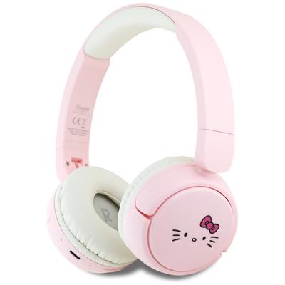 Bluetooth-Kopfhörer Hello Kitty Gesicht Logo Rosa
