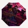 1pc Halloween Spooky Automatic Open, Windproof, Compact Travel Umbrella, Gift for Birthday, Christmas, Business 93012