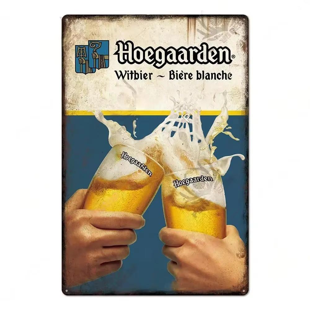 Plechová cedule Značka piva Kovová cedule Dekorativní nástěnná cedule pro hospodu Kuchyň Bar Klub Vintage Retro styl Domácí dekorace