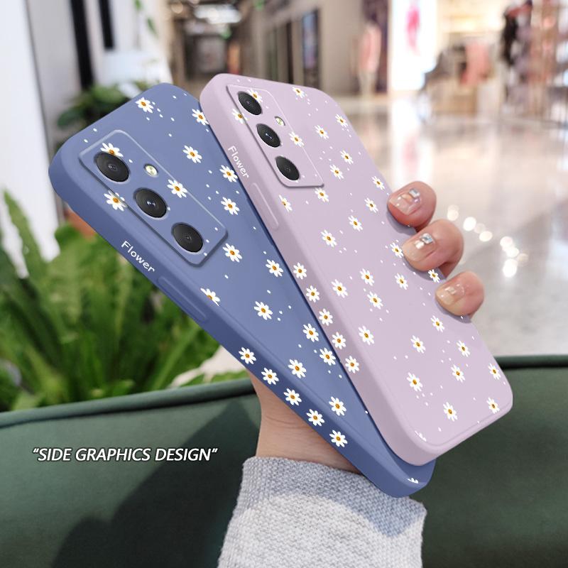 Floral Daisies Phone Case For Samsung Galaxy A56 A55 A36 A35 A26 A25 A15 A16 A17 A07 A06 A05 A54 A34 A24 A14 A04 A04S A04E 4G 5G