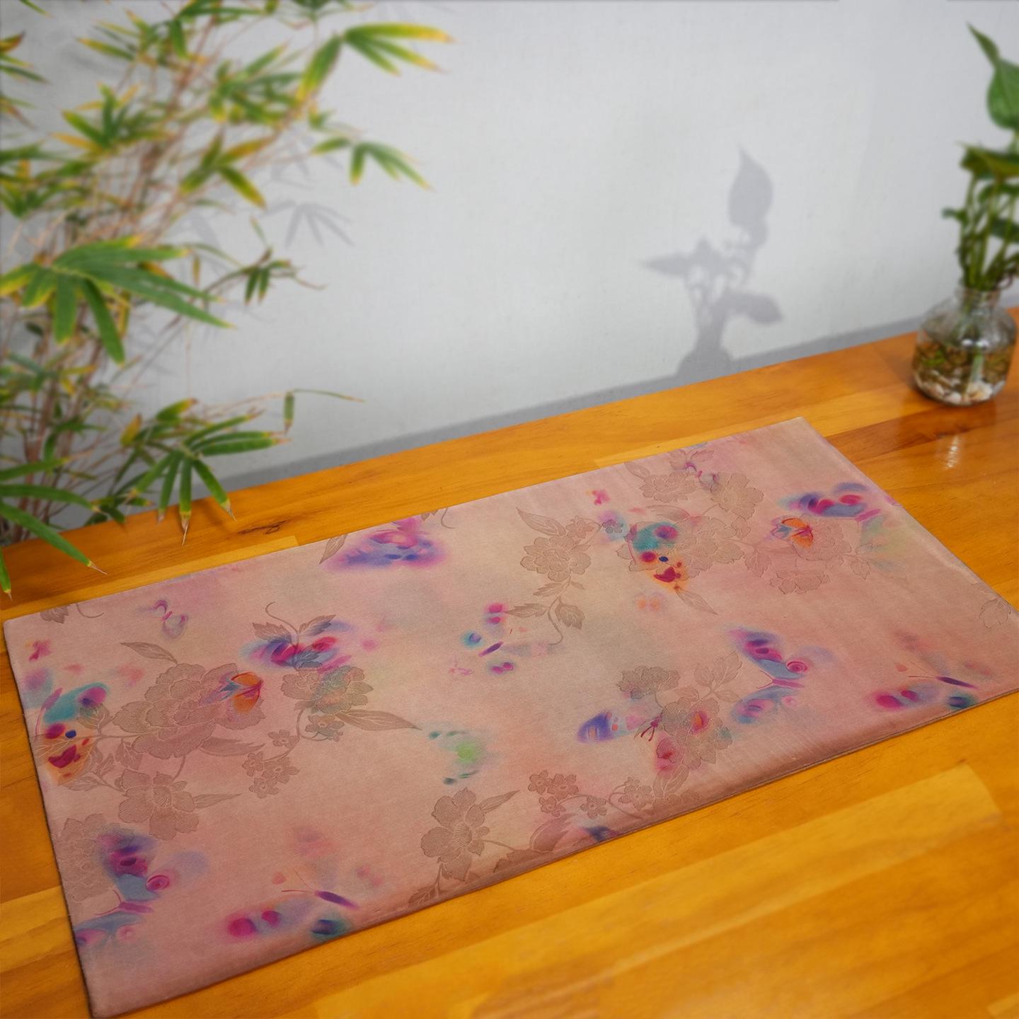 Ancient Style Xiangyun Yarn Tea Mat - Zen Tea Ceremony Tablecloth Random Back Pattern