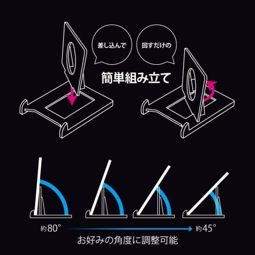 Answer Card Loader Stand (5-Pack) / Display Stand / Transparent / Clear / Easy Assembly / ANS-TC143