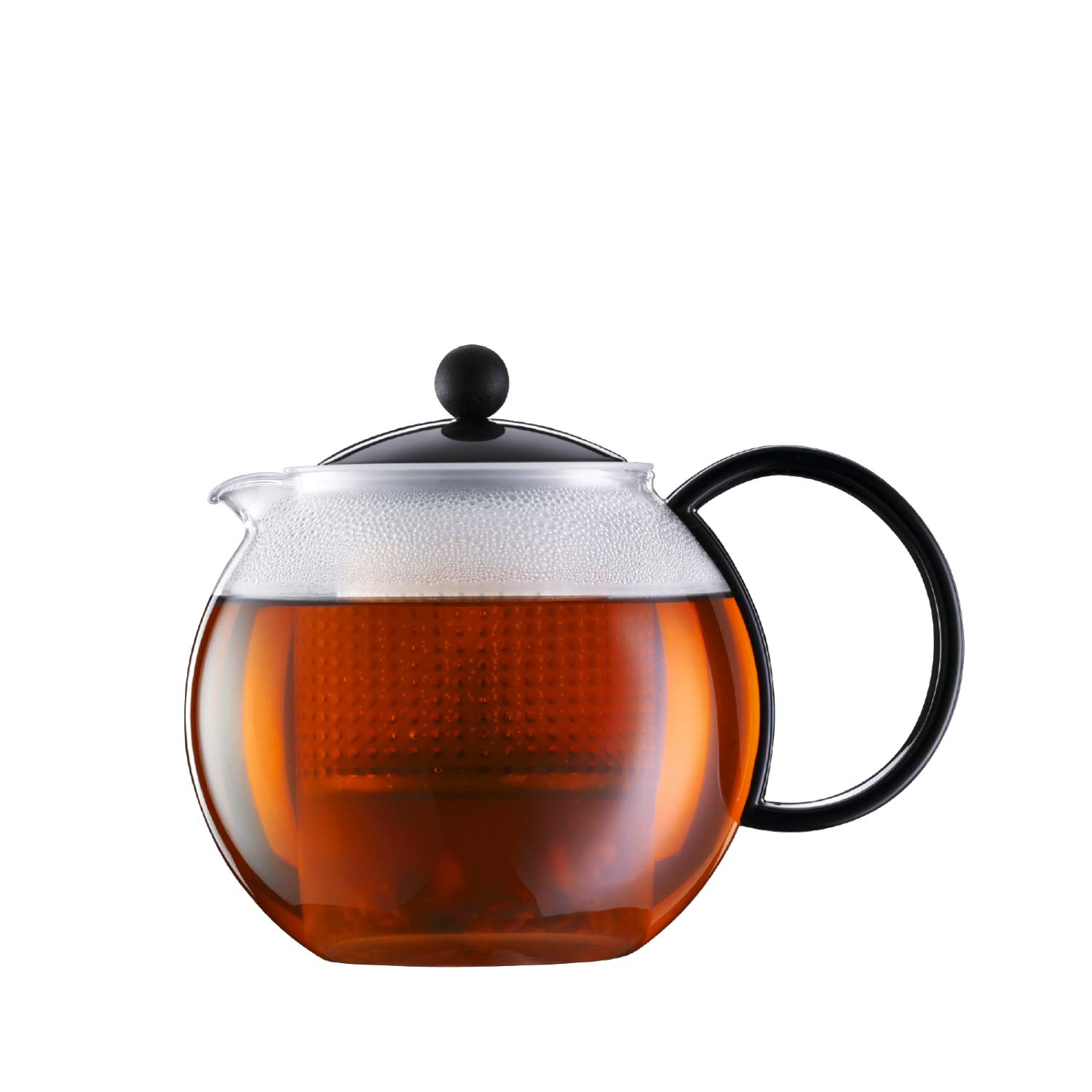 

BODUM ASSAM Tea Press Plastic Filter Plastic Handle 1L Black [Genuine Product] 1844-01