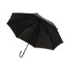 Francfranc Blackout Piping Long Navy Both Sunny and Rainy Umbrella, 50cm, (For Days)