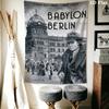 Arazzo Muro di Berlino Babylon Appeso Estetico alla Parete Coperta in Tessuto Stampato Arazzi Decorativi per Camera da Letto Soggiorno Arredamento Casa