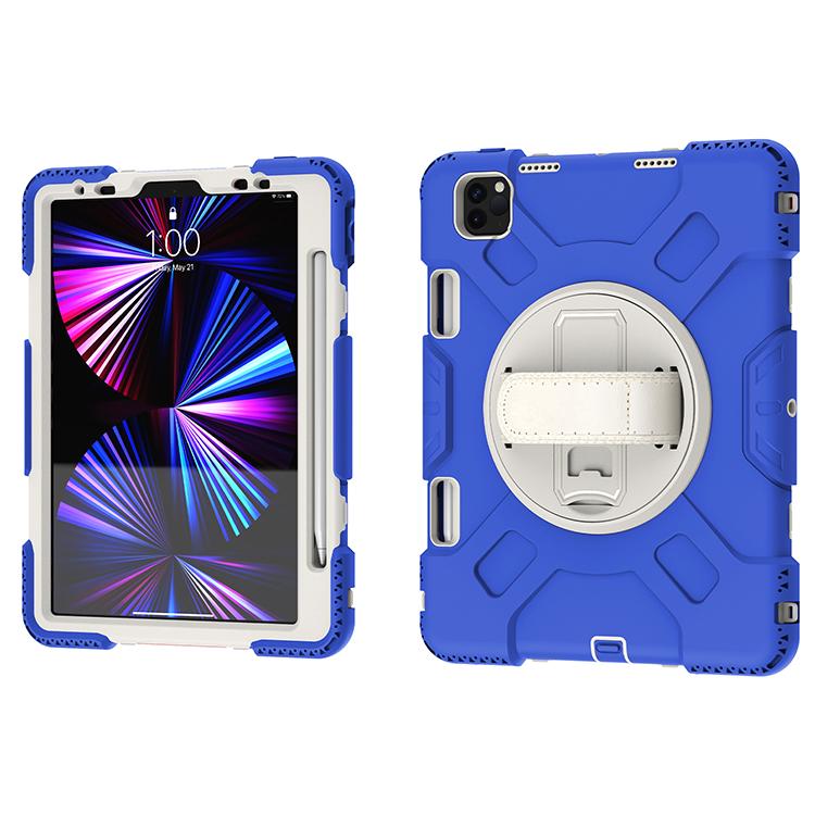 Custom Logo New 360 Full Cover Robot Heavy Duty Defender Shockproof Kids Stand Tablet Case for Ipad Pro 11 Inch