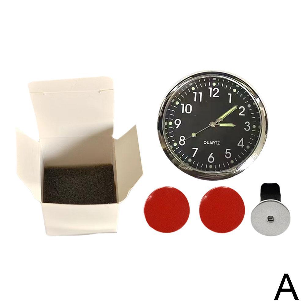 Mini hodinky do auta Quartz hodiny elektronické hodiny vodotěsné auto palubní deska v motocyklu hodiny auto hodiny hodinky kolo auto ozdoba