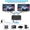 4K HDMI Splitter - 1 Input To 2 Outputs, Mini HDTV Video Mirroring Device