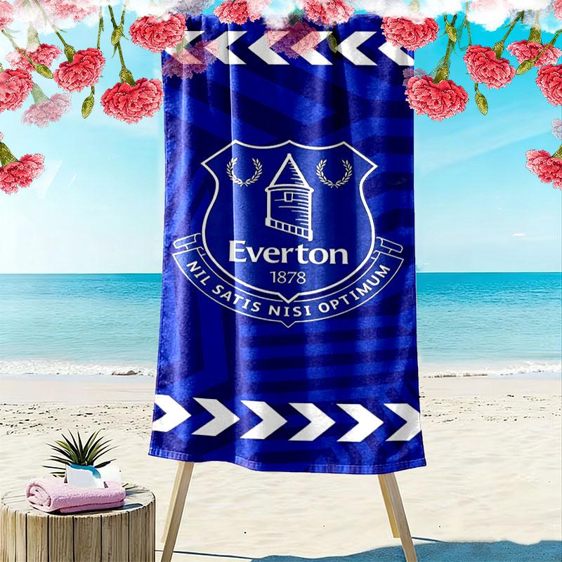 The Blues logo Print Beach Towel, Large Soft Quick Dry Towel for Beach Camping Swimming