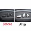 For Kia Sportage 17-2022 Matte Silver Power Seat Control Button Cover Trim 5PC