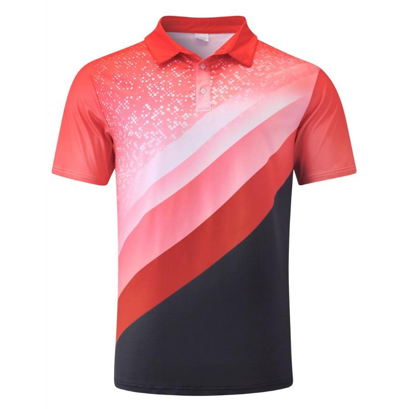 Men's Sports Style Polo Shirts 3D Print Golf Shirt Button Up Breathable Summer New Short Sleeve Men's Clothing Sport Streetwear