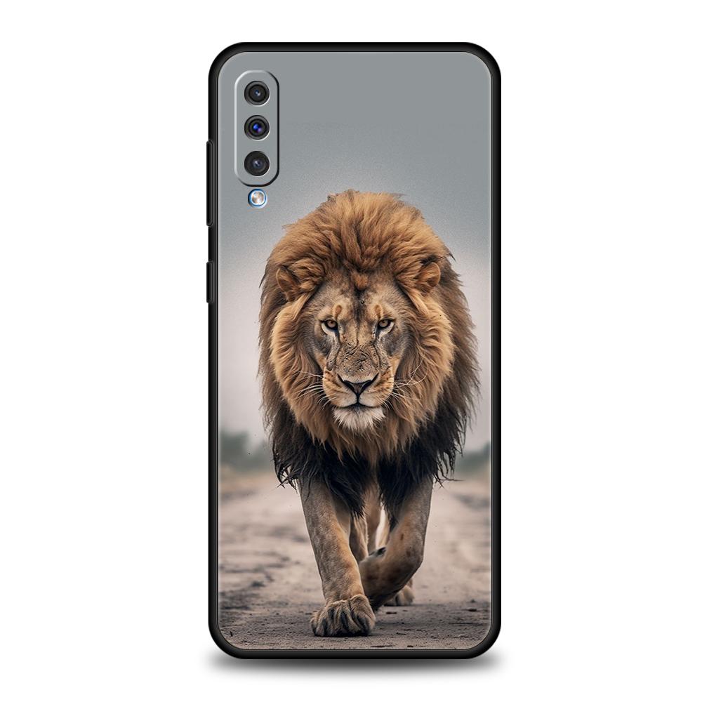 Lion King Animal Phone Case For Samsung A56 A36 A26 A24 A16 A14 A12 A32 A50 A70 A22 A30 A40 A34 A54 A42 A52 A04s A06 5G Cover