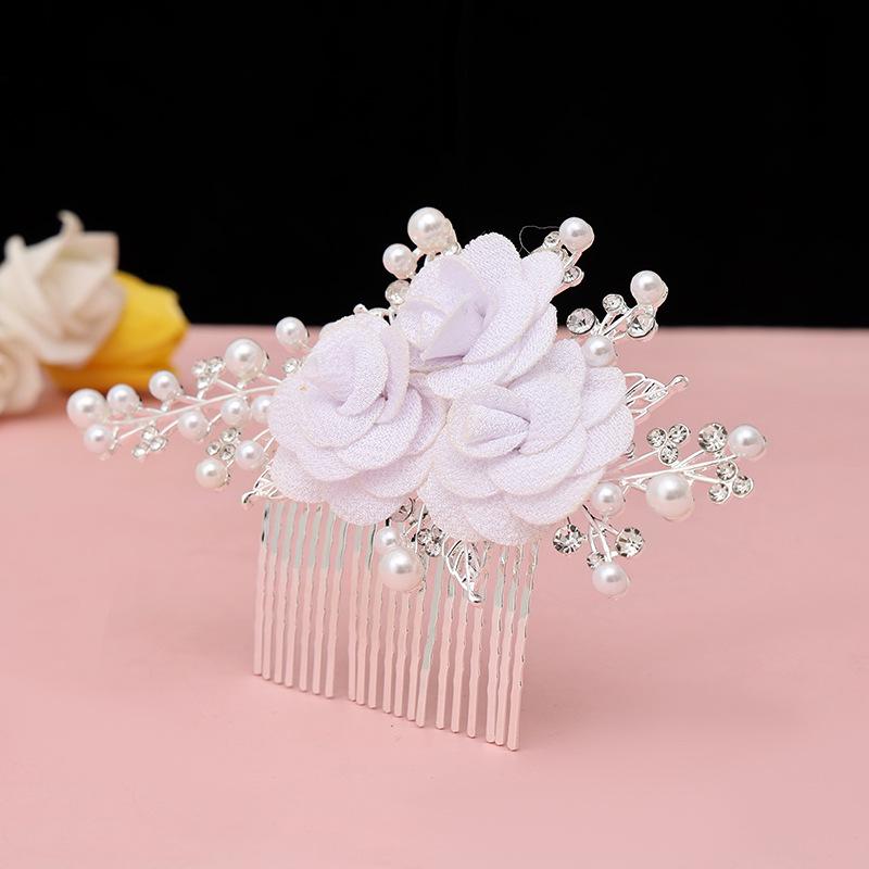 

Элегантный цветочный гребень для волос в корейском стиле для невест и фотосессий