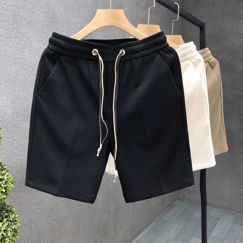 Men's Clothing Summer Shorts Sports Five-Minute Pants New Style Trendy Versatile Casual Wear Lightweight Breathable Everyday