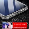 Kelleia Huawei Mate50 Phone Case, Huawei Full Protection Shockproof TPU Airbag Soft Case/Protective Cover, Transparent, 6.88 Inches