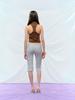 Pyule Fontana Capri Pants Light Gray