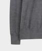 BROOKS BROTHERS Merino Wool Logo Turtleneck Sweater (Grey) (Bbwumnf301)