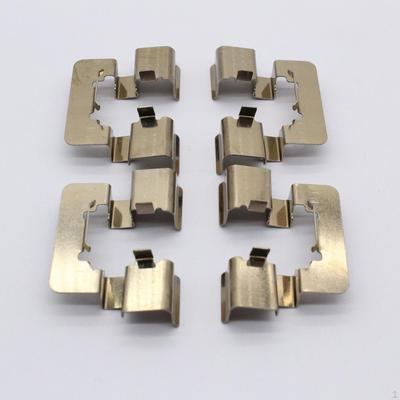 Kit de Montaje de Pastillas de Freno Traseras de 4 Piezas, Clips Antirruido, 109-1781 Calzas Discos Sólidos para Bpf1781A