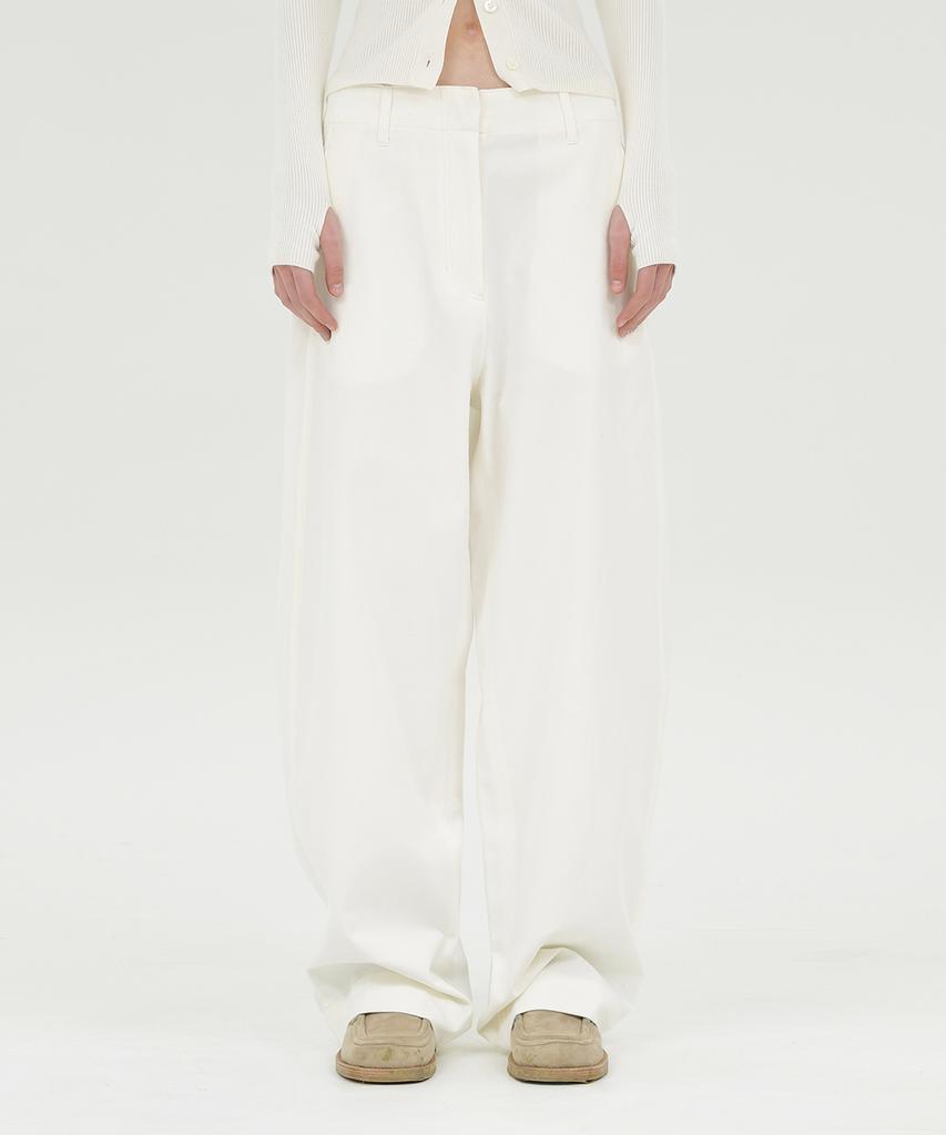 Beulaunyadeu W High-Waisted Chino Pants, White
