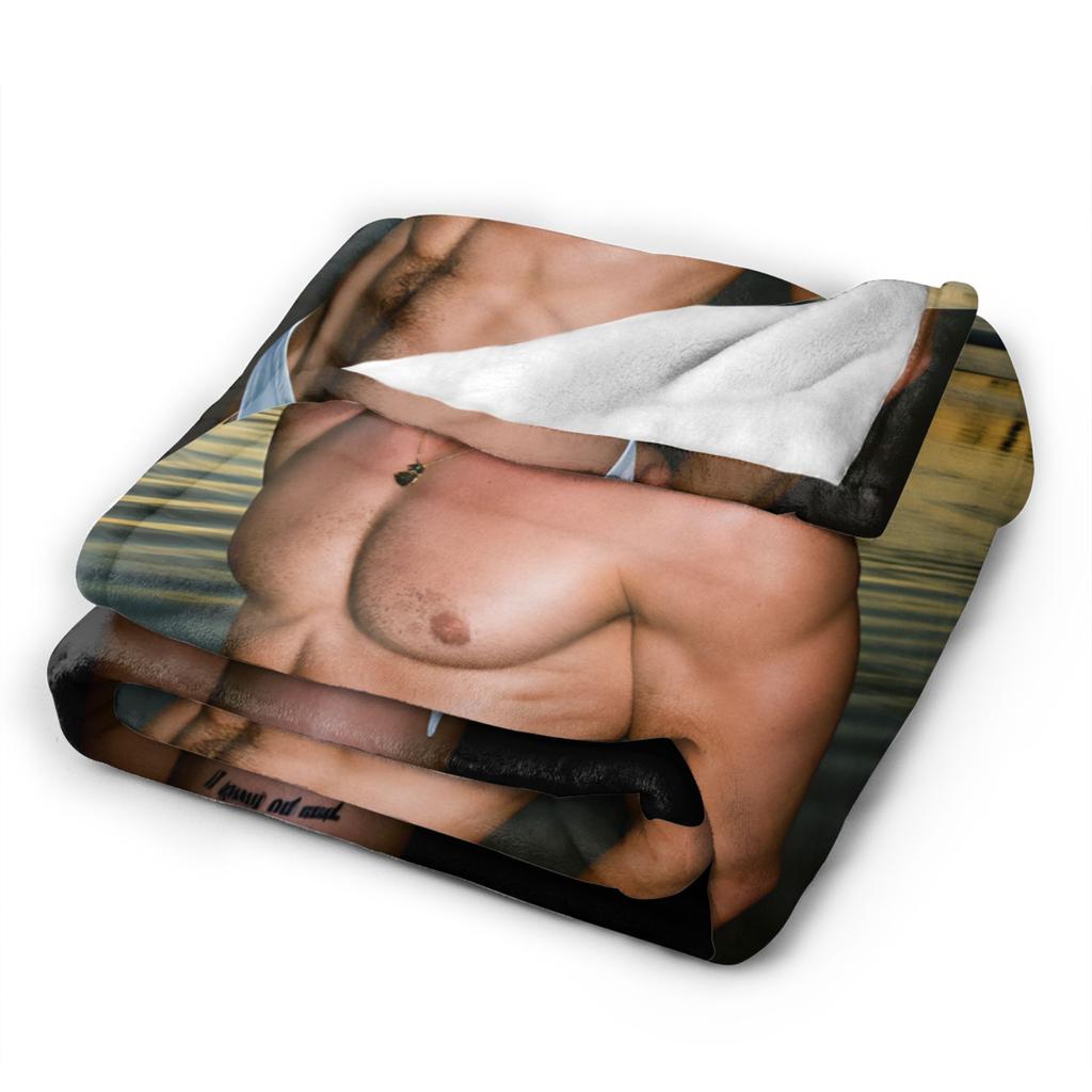 Connor Storrie Heated Rivalry Blanket Quality Warm Soft Bedding Throws Spring Travel Office Couch Bed Comfortable Bedspread