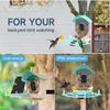 Smart Bird Feeder with Camera High Resolution PIR Motion Detection AI Intelligent Recognition Birds Species Solar Powered 1080P HD Video Vico Home App