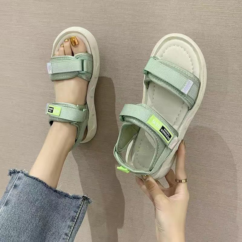 Summer Women Shoes Fashion Womens Sandals Flat Heel Beach Summer Shoes Ladies Sweet Flats