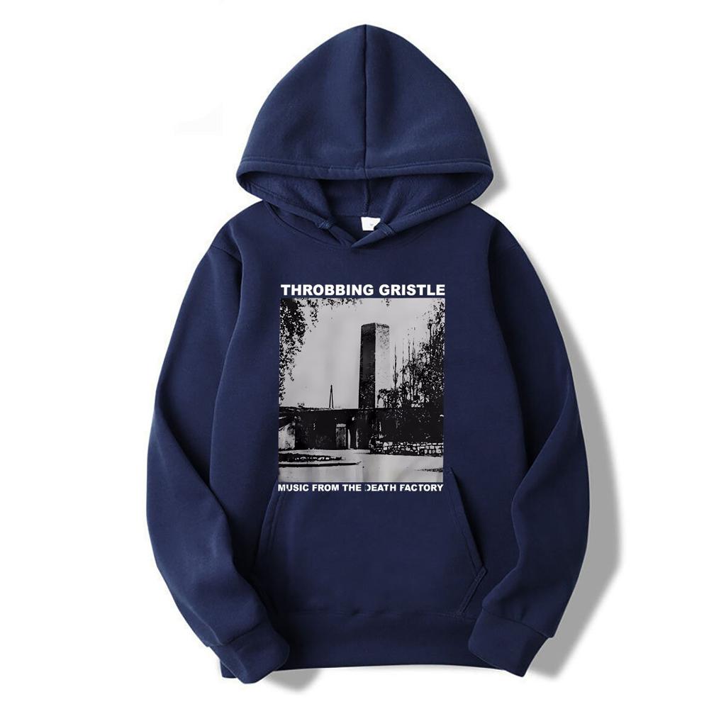 Throbbing Gristle Music From Hoodies Black Size S M L 234XL Cotton ZZ1247 Long Sleeves