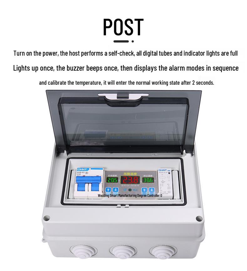Xifa Electronics SV-201B-4 Smart High-Precision 220V/4KW Temperature Controller