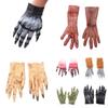 Halloween-Handschuhe für Erwachsene und Kinder Furchterregende blutbefleckte Werwolf-Handschuhe