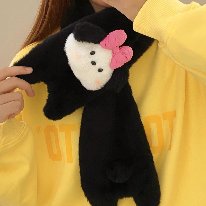 

Елегантні жіночі котячі рукавички з леопардовим принтом, зимові плюшеві рукавички для студентів, морозостійкі теплі рукавички для їзди на велосипеді та оксамитові потовщені рукавички