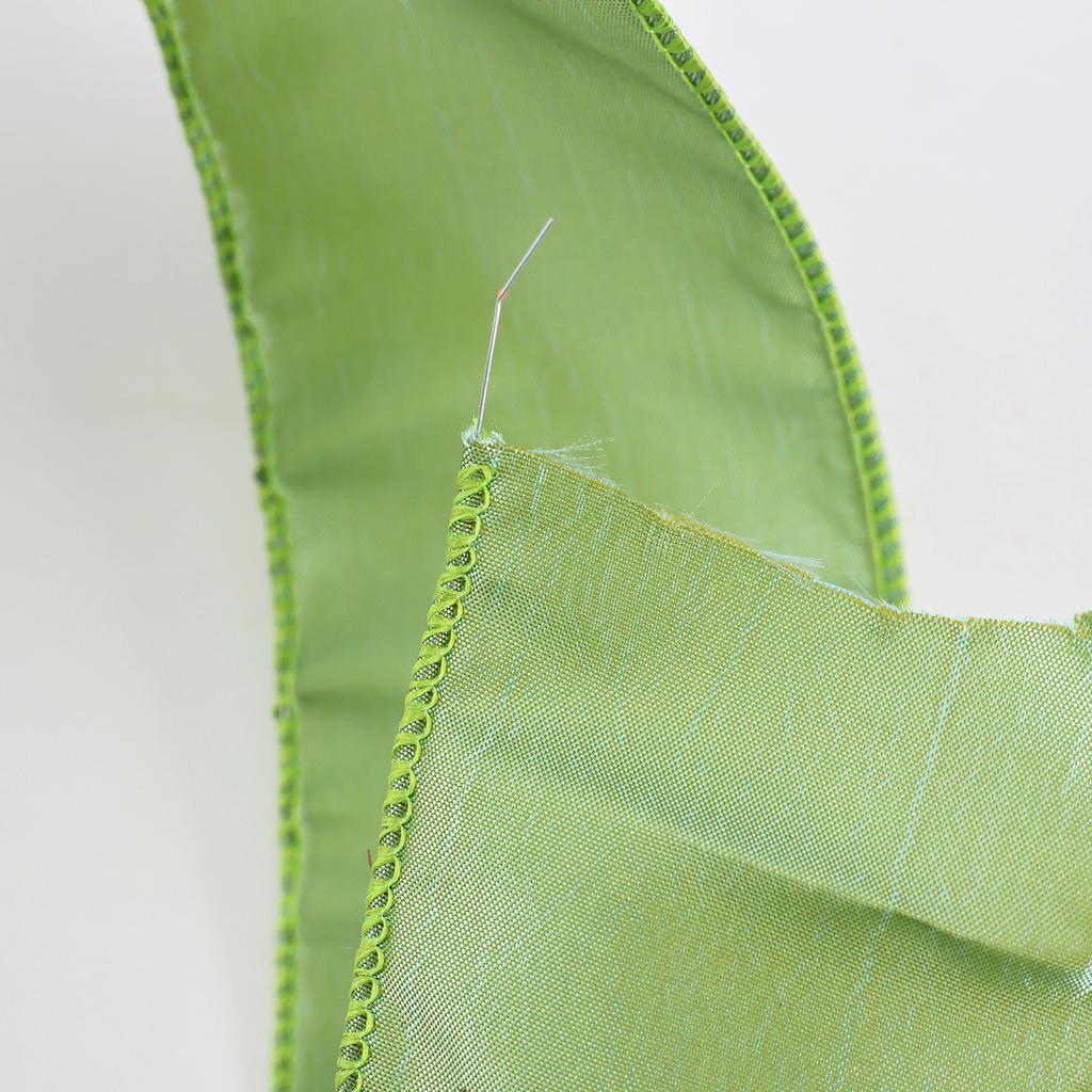 Customized 6.3Cm Cuff Tape, Composite Imitation Hemp Wire Edge Webbing, Special Craftsmanship Christmas Decorative Bow Ribbon