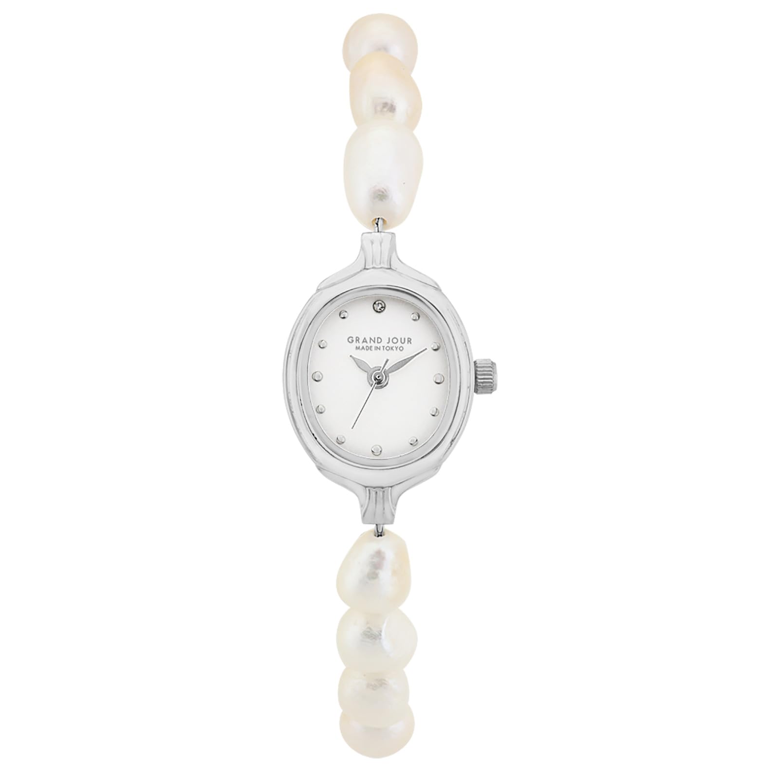 

Часы Flame Watch Grand JOUR, произведенные в Токио, белые [Sun Co., Ltd.] JGAB0008-S, женские