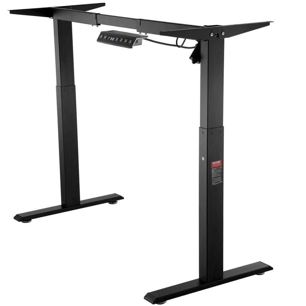 Electric Standing Desk Frame Adjustable 70-117 cm H Stand Workstation