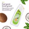 Santoor Hydrating Skin Body Wash, Enriched With Virgin Coconut Oil & Moringa Extracts, Soap-Free, Paraben-Free, pH Balanced Shower Gel, 230ml