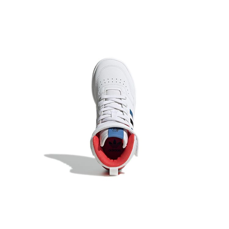 Adidas Originals Drop Step 360 C Comfortable High-Top Kids Skate Shoes Kids Sneakers White H05618