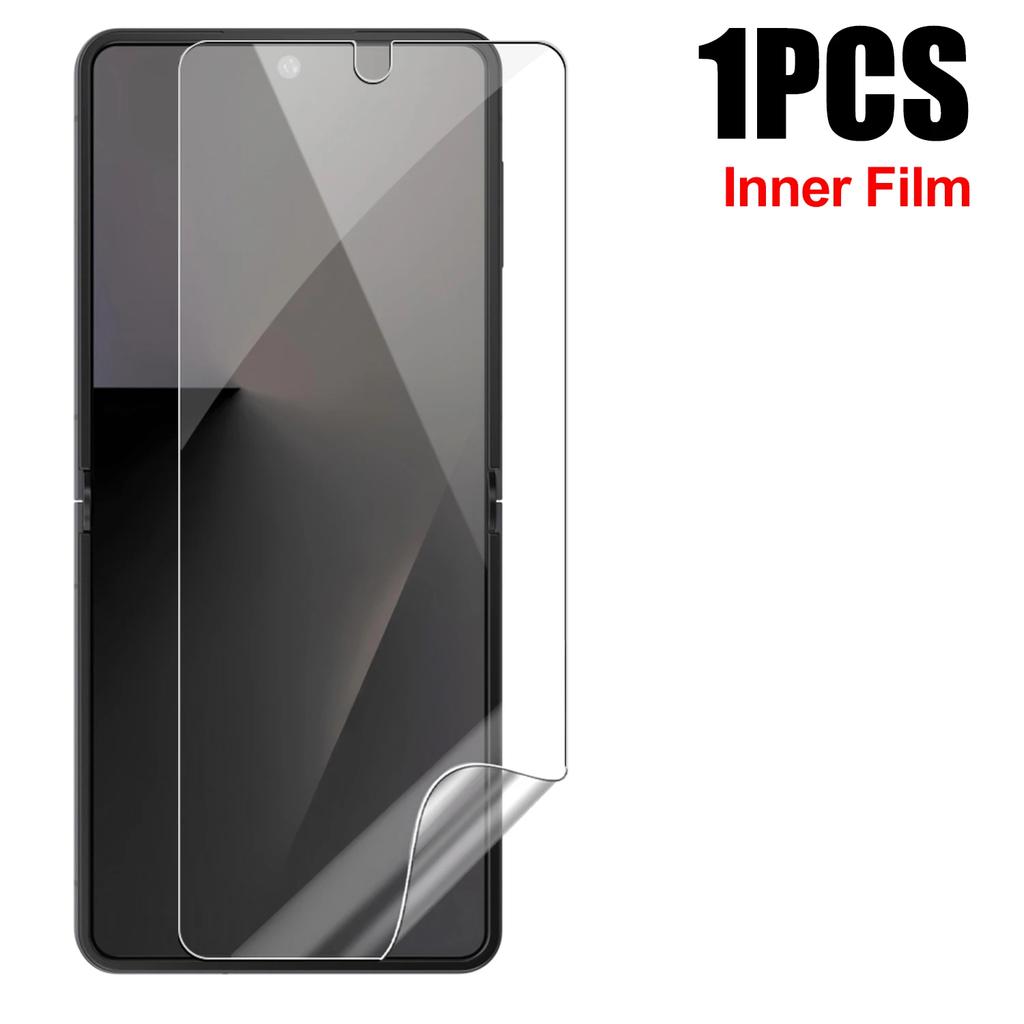 Tempered Glass Screen Protectors for Samsung Galaxy Z Flip 7 6 5 Soft Hydrogel Film Anti-scratch Lens Cover for Samsung Z Flip 7