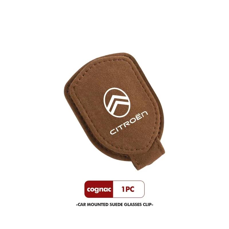 Car Sun Visor Eyeglass Hanger Clip Glasses Storage Holder For Citroen C4 C3 C5 C1 C2 C6 C4L DS3 DS4 Berlingo Picasso Jumper