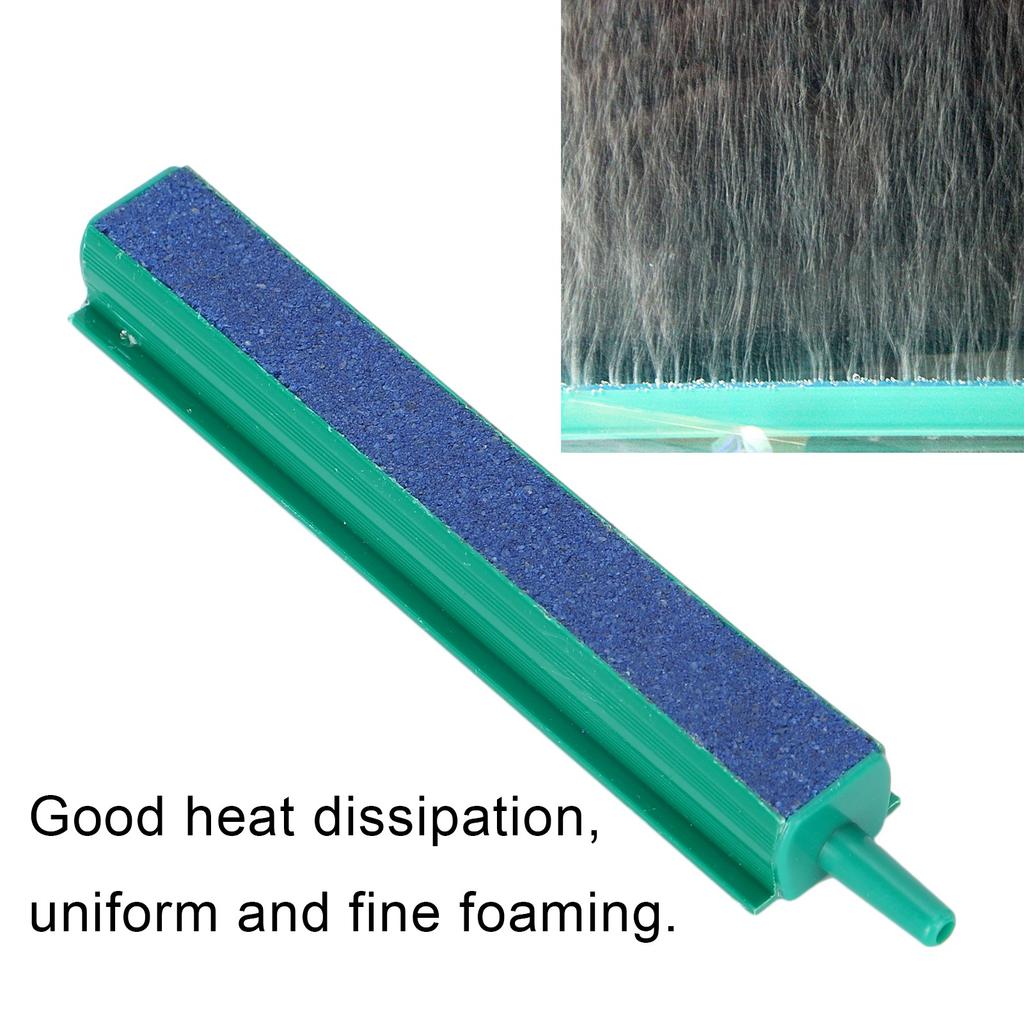 Aquarium Green Stone Bubble Release Mineral Filter Strip Fish Stone Bar