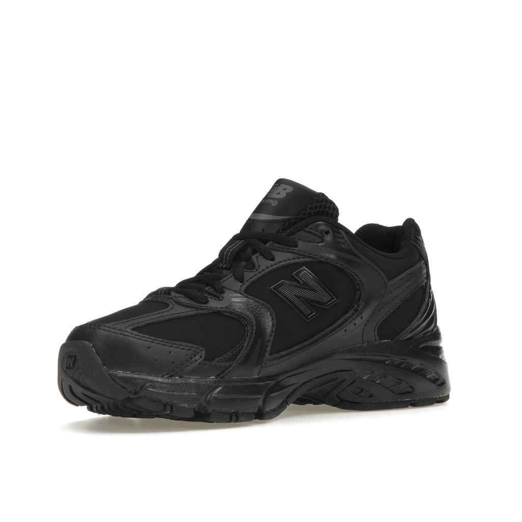New Balance 530 Triple Black Leather Unisex MR530NB
