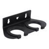 2 Slot Microphone Holder Shockproof Wired and Wireless Mic Storage Hanger Stand Or Wall Mount
