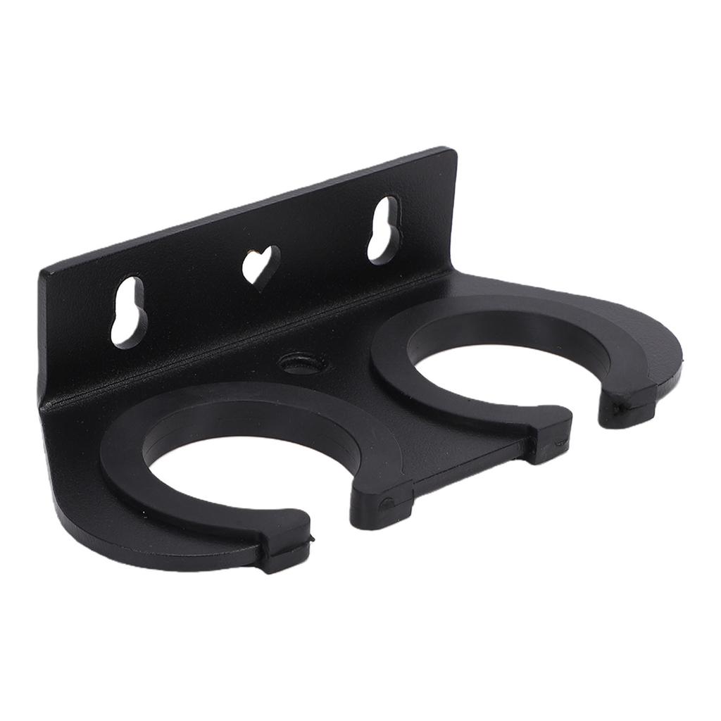 2 Slot Microphone Holder Shockproof Wired and Wireless Mic Storage Hanger Stand Or Wall Mount