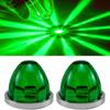 1/2Pcs LED Watermelon Wheel Lamps under Glow Side Lights Enhanced Visibility Safety Semi Truck Trailer Marker Lights