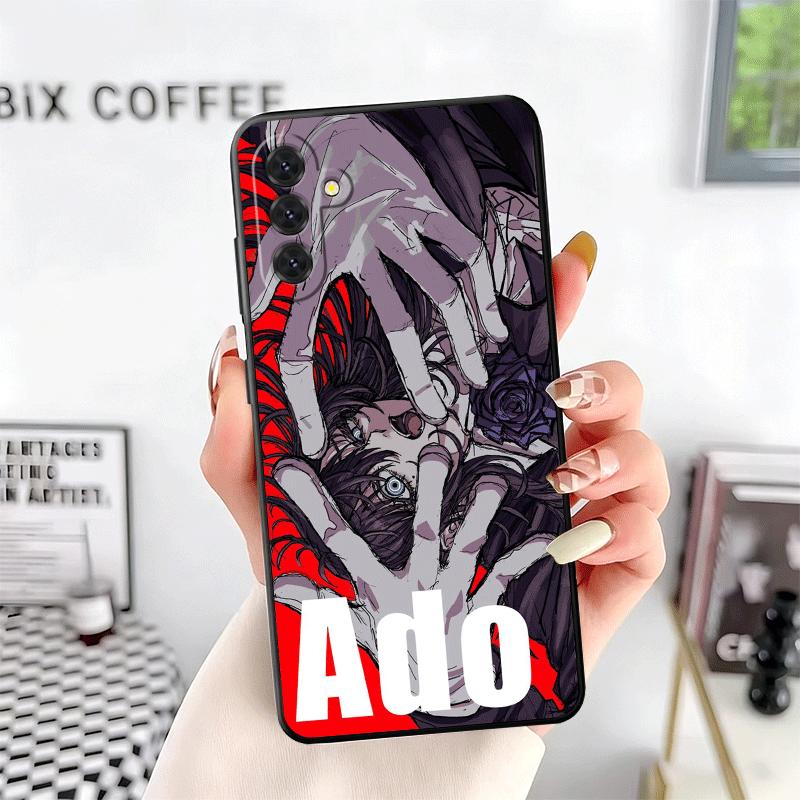 Ado Cartoon K-Kyogen X Uta Soft Phone Case for Samsung A17 A37 A57 A16 A26 A36 A56 A15 A25 A35 A55 A14 A24 A34 A54 A13 A23 A33 A