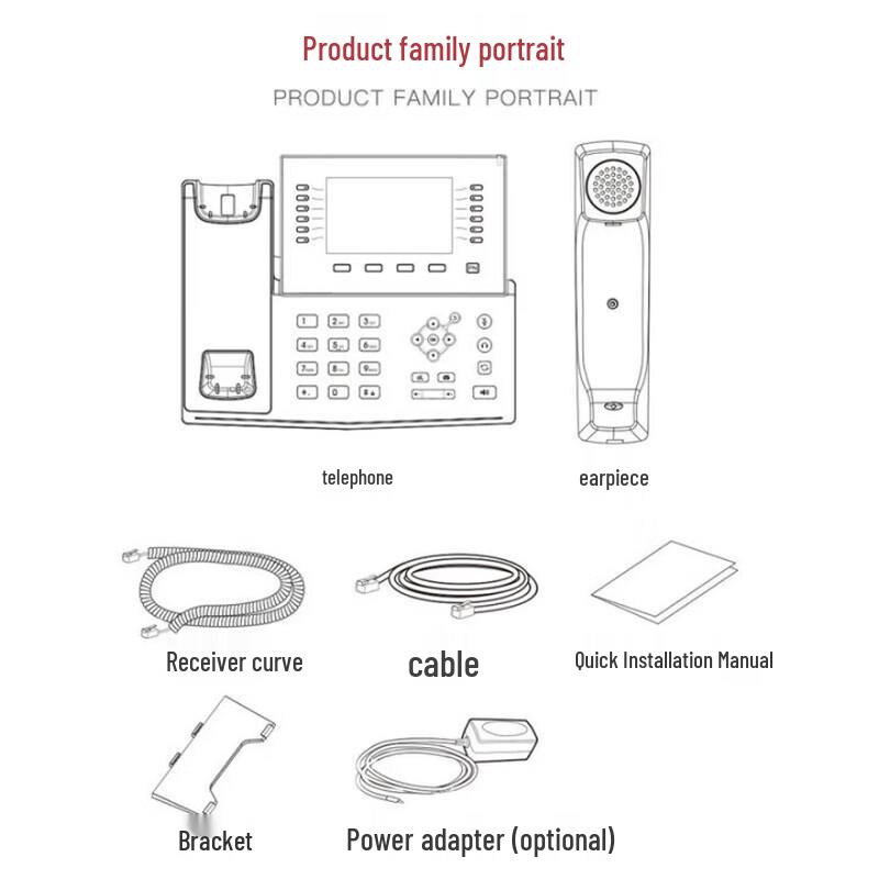 Fanvil X7C Series Wired/Wireless IP Phone (CN version)