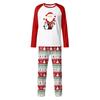 Christmas Day Prints Family Matching Long Sleeve Tops+Pants Set Family Matching Sets