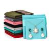 Elegant Jewelry Bag with Colorful Velvet Jewelry Pouch Travel Jewelry Case Suitable for Wedding and Christmas Gifts