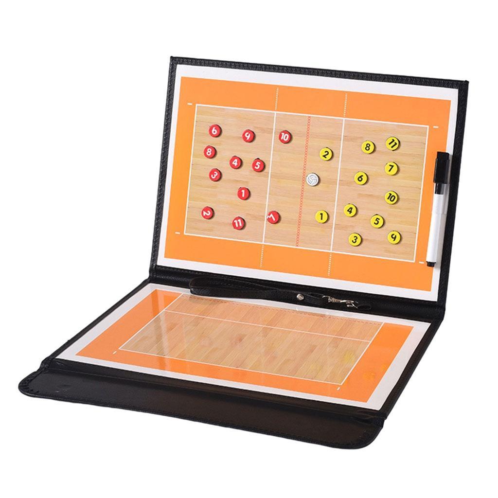 

Magnetic Volleyball Coaching Clipboard Set for Coaches Complete Kit with Accessories