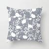 Gray Geometric Printing Sofa Cushion Cover Pillowcase Home Decor Party Car Bedding