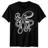 Octopus Ocean Animal Mens T-Shirt Graphic Tee