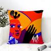 Color Illustrator W-Willian Santiago Art 4 Pillow Case Linen Pillow Case Sofa Home Decor Cushion Cover Cushion Cove
